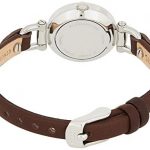 Fossil Women's Mini Georgia Quartz Stainless Steel and Leather Casual Watch