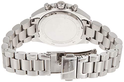 Michael Kors Women's Mini Bradshaw Silver-Tone Watch MK6174 2 Michael Kors Women's Mini Bradshaw Silver-Tone Watch
