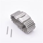 J.VANDER V.2 Milanese 316L Stainless Steel Shark Mesh Dive Watch Band Strap