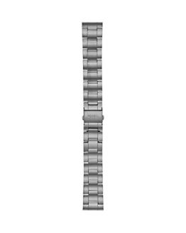 Fossil 22mm Stainless Steel Watch Band, Color: Gunmetal
