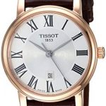 Tissot Womens Carson Swiss Quartz Stainless Steel Dress Watch