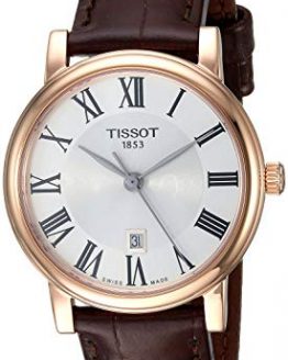Tissot Womens Carson Swiss Quartz Stainless Steel Dress Watch