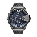 Diesel Men's Uber Chief Gunmetal Stainless Steel Watch