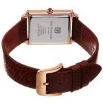 Bruno Magli Women's Valentina Romana Swiss Quartz Tank Shaped Italian Leather
