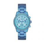 Michael Kors Women's Ritz Quartz Watch with Stainless Steel Strap