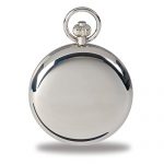 Vintage Pocket Watch with Chain by Rapport - Classic Oxford Open Face Pocket