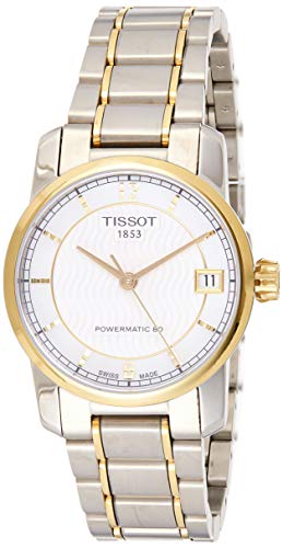Tissot T-Classic Automatic Mother of Pearl Dial Two-tone Ladies Watch
