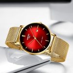 Mens Watch Ultra Thin Wrist Watches for Men Fashion Waterproof Dress