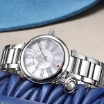 Vivienne Westwood Women's Orb Mother of Pearl Silver Analog Display Swiss Quartz