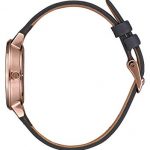 NIXON Medium Kensington Leather- Rose Gold/Gray - 50m Water Resistant