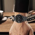 Mens Luxury Wrist Watches, Minimalist Fashion Ultra Thin Watch for Men