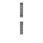 Fossil 22mm Stainless Steel Watch Band, Color: Gunmetal