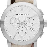 Burberry Unisex Men Women Watch The City Swiss Luxury Round Stainless Steel