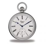 Vintage Pocket Watch with Chain by Rapport - Classic Oxford Open Face Pocket