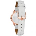Bulova Women's Stainless Steel Diamond-Accented Quartz Watch