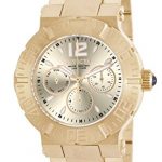 Invicta Angel Multi-Function Champagne Dial Gold-plated Ladies Watch