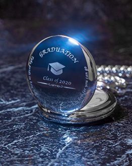 Graduation Gifts for Him - Pocket Watch - Engraved 'Class of 2020'