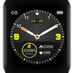 Smart Watch Heart Rate Blood Pressure Pedometer Step Counter Bluetooth