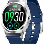 Smart Watch Full Touchscreen Heart Rate Monitor Activity Tracking Step Counter Calorie Counter Stopwatch Blood Pressure for Men Women