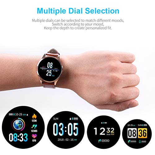 Smart Watch Fitness Tracker Color Screen Heart Rate Sleep Monitor Calorie Counter Pedometer Camera Stainless Steel 2 Smart Watch Fitness Tracker Color Screen Heart Rate Sleep Monitor Calorie