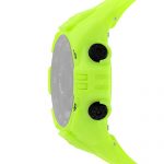 PUMA Men's Quartz Watch with Plastic Strap, Yellow