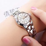 JSDUN Automatic Watches for Women Female Tungsten Steel Mechanical