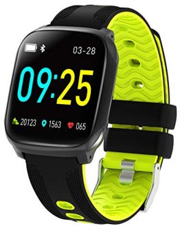 Smart Watch Full Touch Screen Heart Rate Step Calorie Counter Call Message