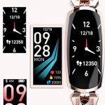 Smart Watch for Women Heart Rate Monitor Blood Pressure Call Reminder