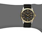 Timex Men's Main Street Dress Watch with Black Leather Band