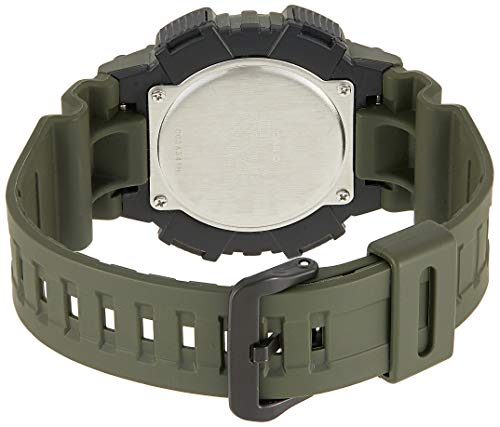Casio Men's AQS810W-3AVCF Solar Watch with Green Band 1 Casio Men's Solar Watch with Green Band