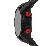 PUMA Men's Quartz Watch with Plastic Strap, Black