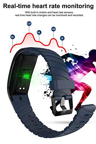 Fitness Tracker Pedometer Calorie Counter Heart Rate Monitor Sport Modes Waterproof Sedentary Call Reminder Smart Watch for Kids Men Women 1 Fitness Tracker Pedometer Calorie Counter Heart Rate Monitor Sport Modes