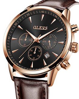 OLEVS Men's Watch,Chronograph Luminous Quartz Watch Dress Watch for Men