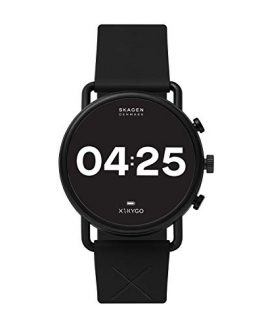 Skagen Connected Falster 3 Stainless Steel and Silicone Touchscreen Smartwatch