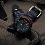 Luminox Limited Edition Bear Grylls Wrist Watch | Black/Orange