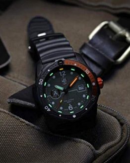 Luminox Limited Edition Bear Grylls Wrist Watch | Black/Orange