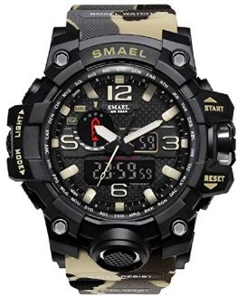 KXAITO Men's Watches Sports Outdoor Waterproof Military Watch Date