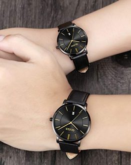 Men's and Women's Couple Pair Watches-OLEVS His and Hers Set