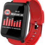 Smart Watch Heart Rate Monitor Pedometer Blood Pressure Message Reminder