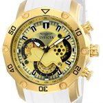 Invicta Men's Pro Diver Stainless Steel Quartz Watch with Silicone Strap