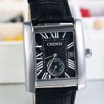 Fashionable Square Silver Tone Calendar Watch – A Timepiece Perfect for Every Occasion! ⌚🌟