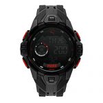 PUMA Men's Quartz Watch with Plastic Strap, Black