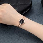Top Plaza Womens Ladies Elegant Casual Wrist Watch Bangle Cuff Bracelet