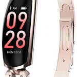 Smart Watch for Women Heart Rate Monitor Blood Pressure Call Reminder
