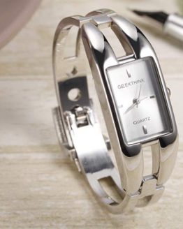 Exquisite Silver Bracelet Watch for Women