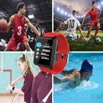 Smart Watch Heart Rate Monitor Pedometer Blood Pressure Message Reminder