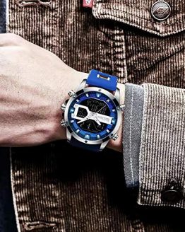 Men's Watch Fashion Military Waterproof Chronograph Business Analog Quartz
