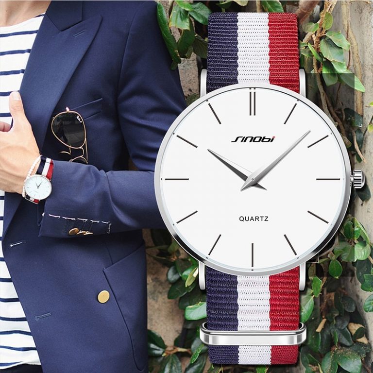 Lover's Brand SINOBI Watch Sport Clock Classical Nylon