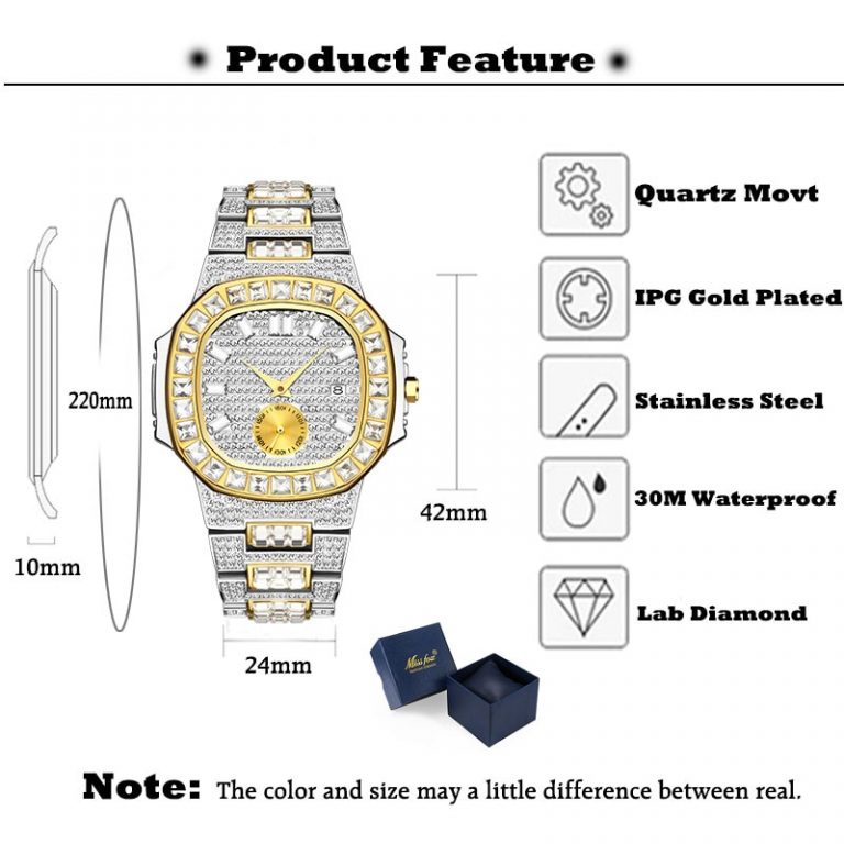 MISSFOX Classic Quartz Watch Men Luxury Brand Waterproof
