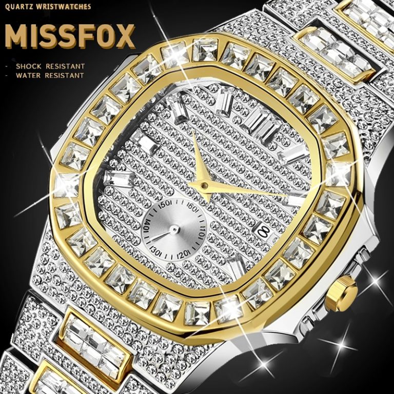 MISSFOX Classic Quartz Watch Men Luxury Brand Waterproof